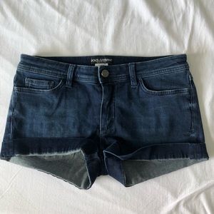 Dolce and Gabbana (D&G) denim shorts